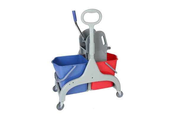 Down Press Double Bucket Trolley B