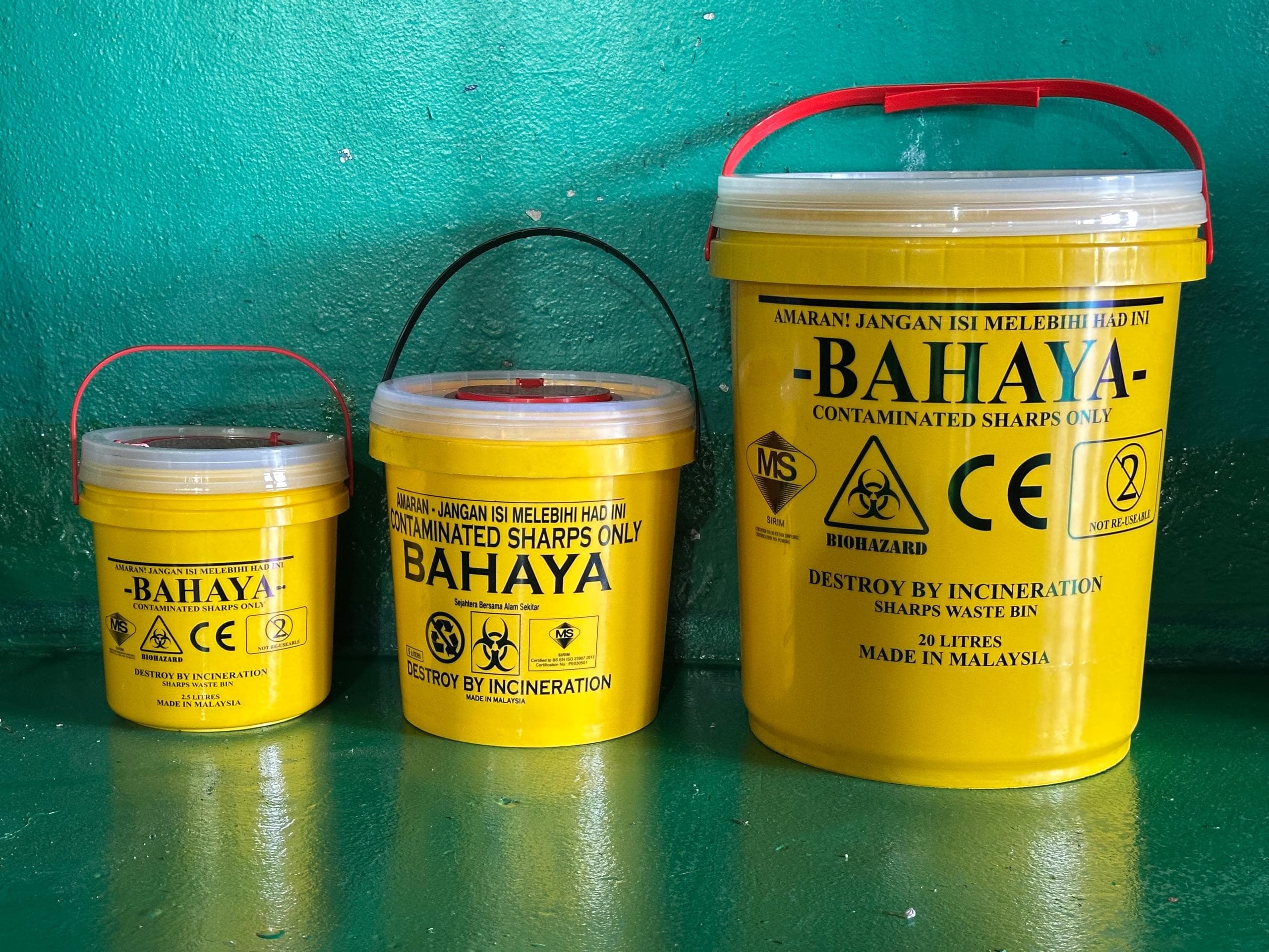 5 Liter Sharp Bin / Needle Bin